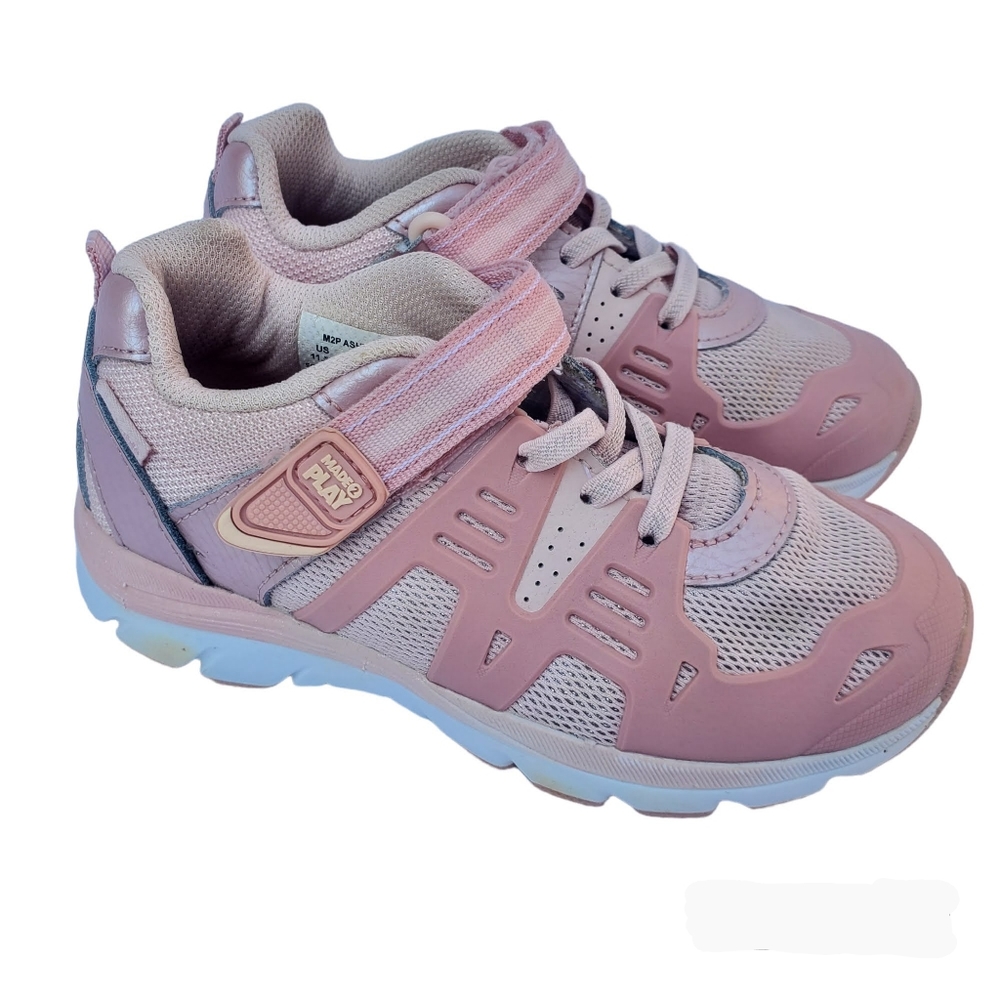 Stride Rite Made2Play Washable Pink Sneakers  Size 11.5